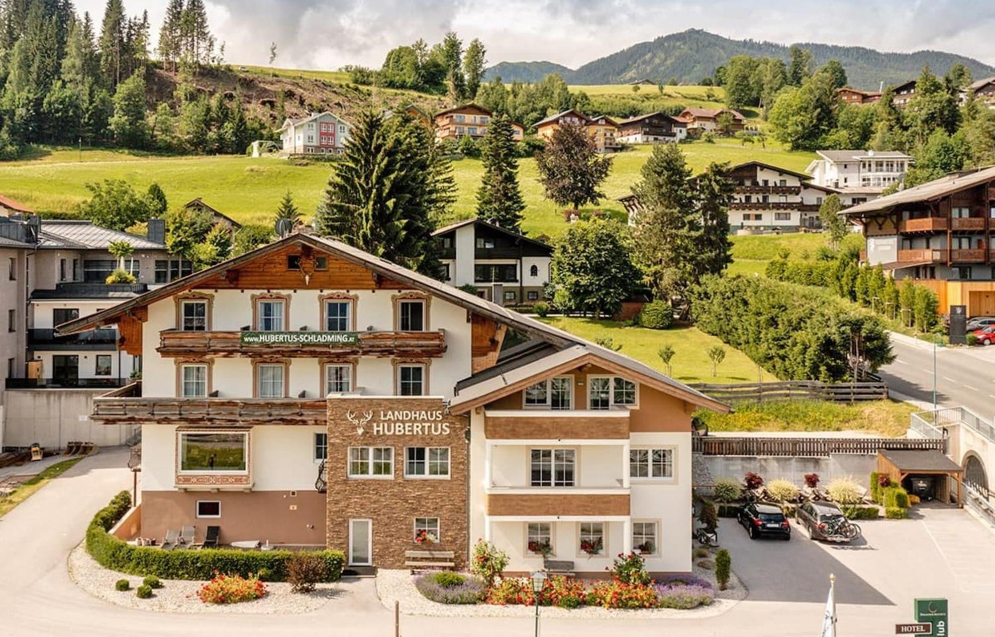 Landhaus Hubertus Wellness & Breakfast Schladming Exterior foto